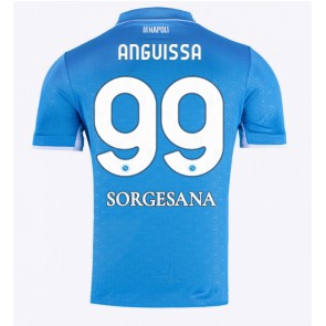 SSC Napoli Frank Anguissa #99 Domaci Dres 2024-25 Kratak Rukavima